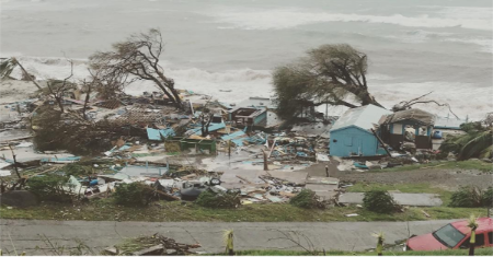 Kenny Chesney's house in St. John in the U.S. Virgin Islands was destroyed in Hurricane Irma.